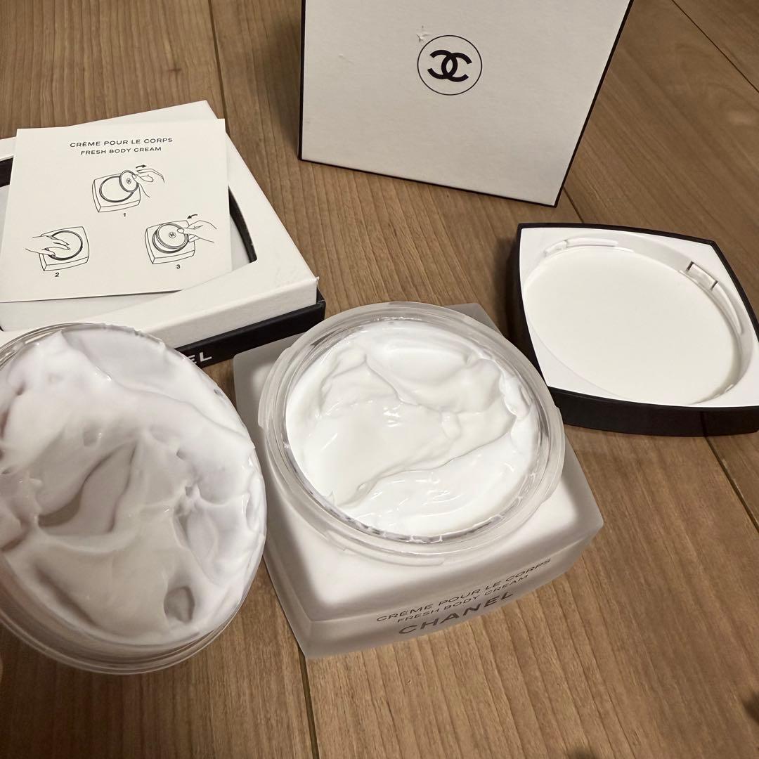 CHANEL レ ゼクスクルジフ フレッシュ ボディ クリーム