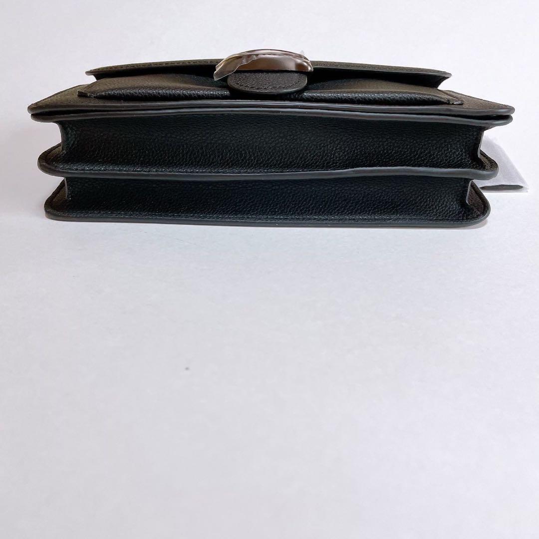 COACHタビー ショルダーバッグ ブラック 金具 ハンドバッグ 2WAY