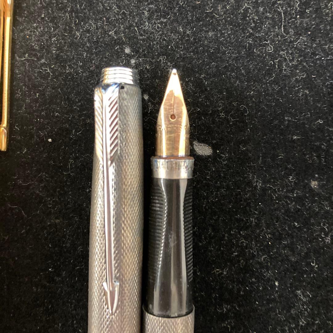 d*9様 パーカー 万年筆 3点おまとめ ペン先14K 14金