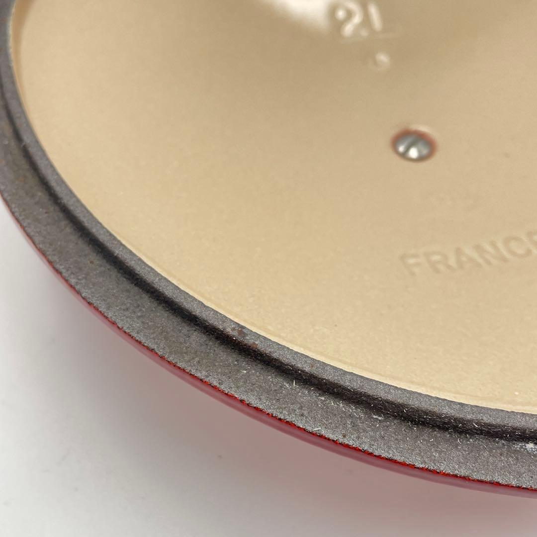 専用　ル・クルーゼ ココット・ダムール ハート型鍋 2.0L チェリーレッド