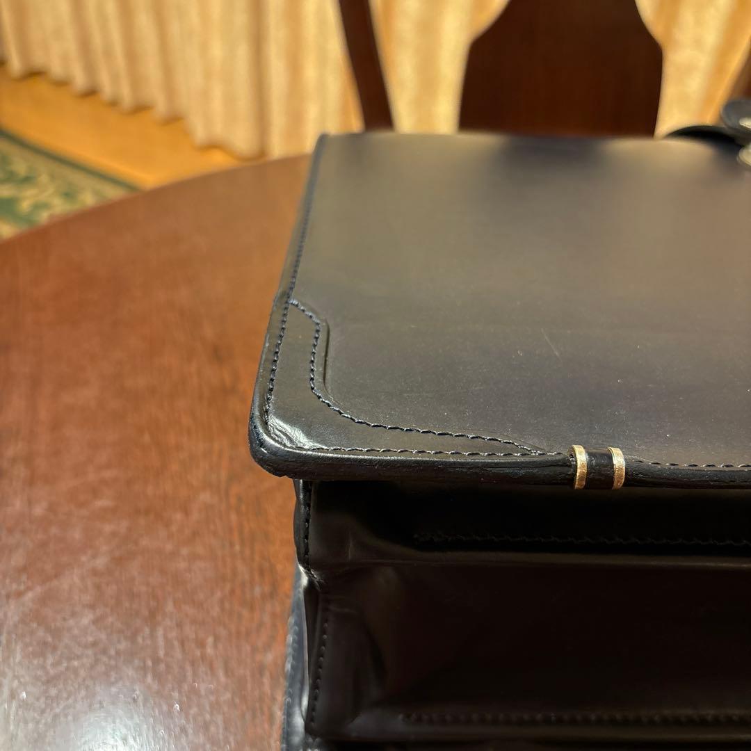 クリスマスセール‼️ココマイスター ダレスバッグ ブライドルレザー ネイビー