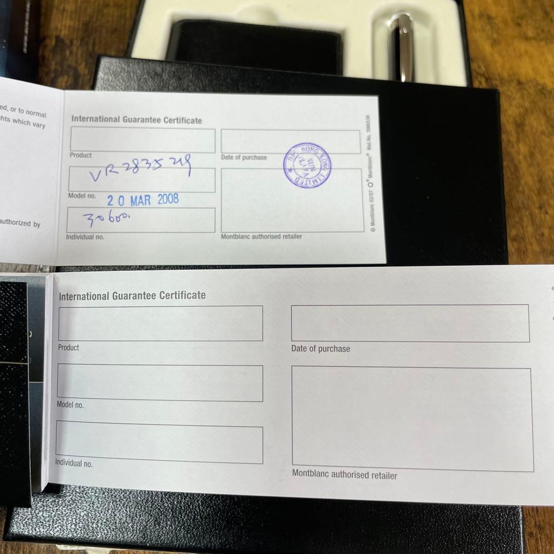 【限定セット】モンブラン スターウォーカー & 本革カードケース 付属品完備