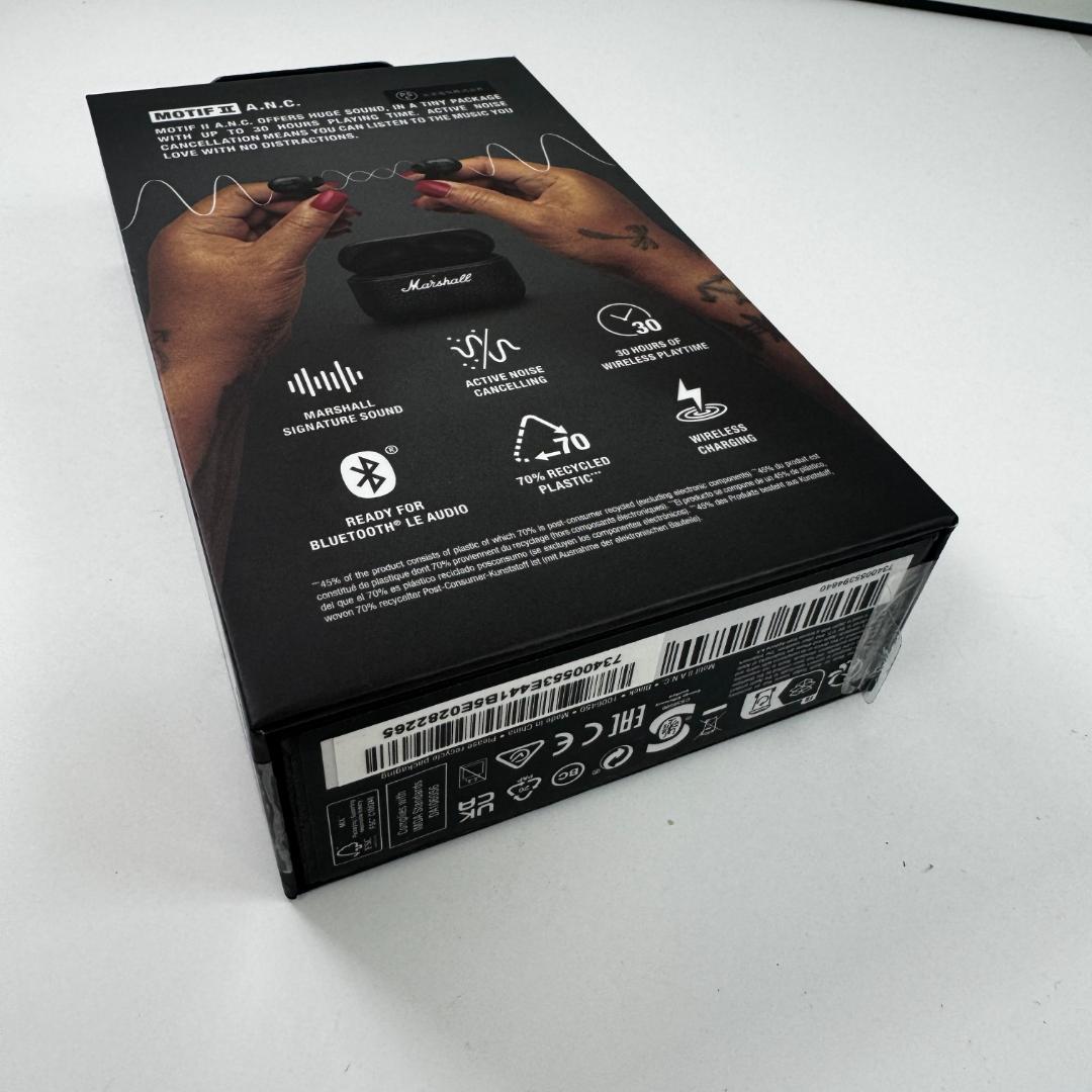 Marshall ワイヤレスイヤホン Motif Ⅱ A.N.C.