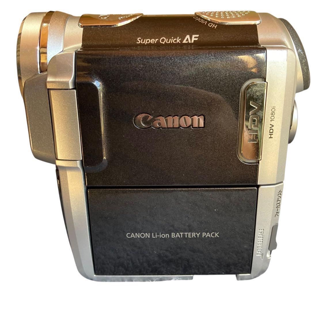 【美品】miniDVのダビングに★Canon ビデオカメラ iVIS HV10