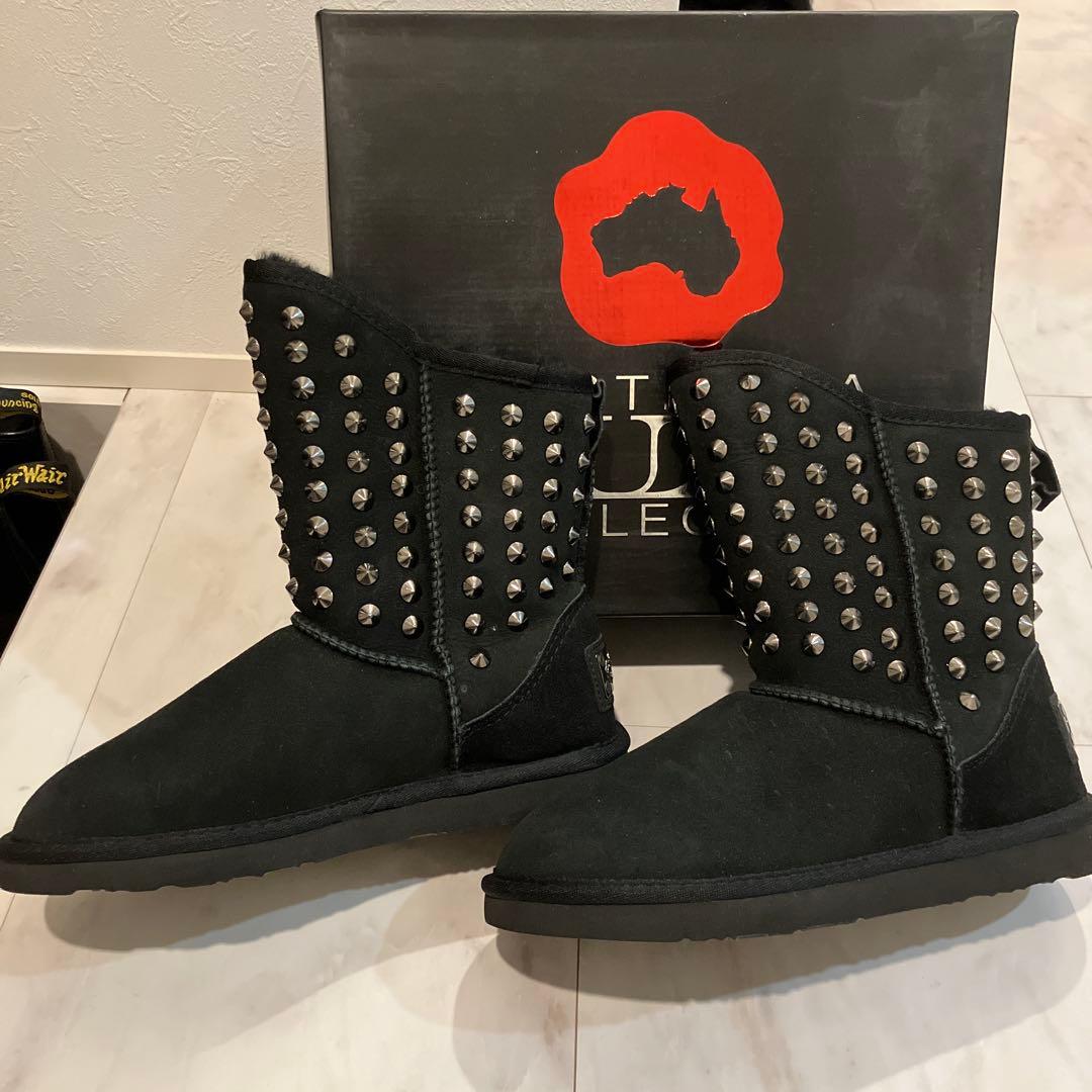 【新品箱付き】オーストラリア ラックスコレクティブ スタッズムートンブーツ24