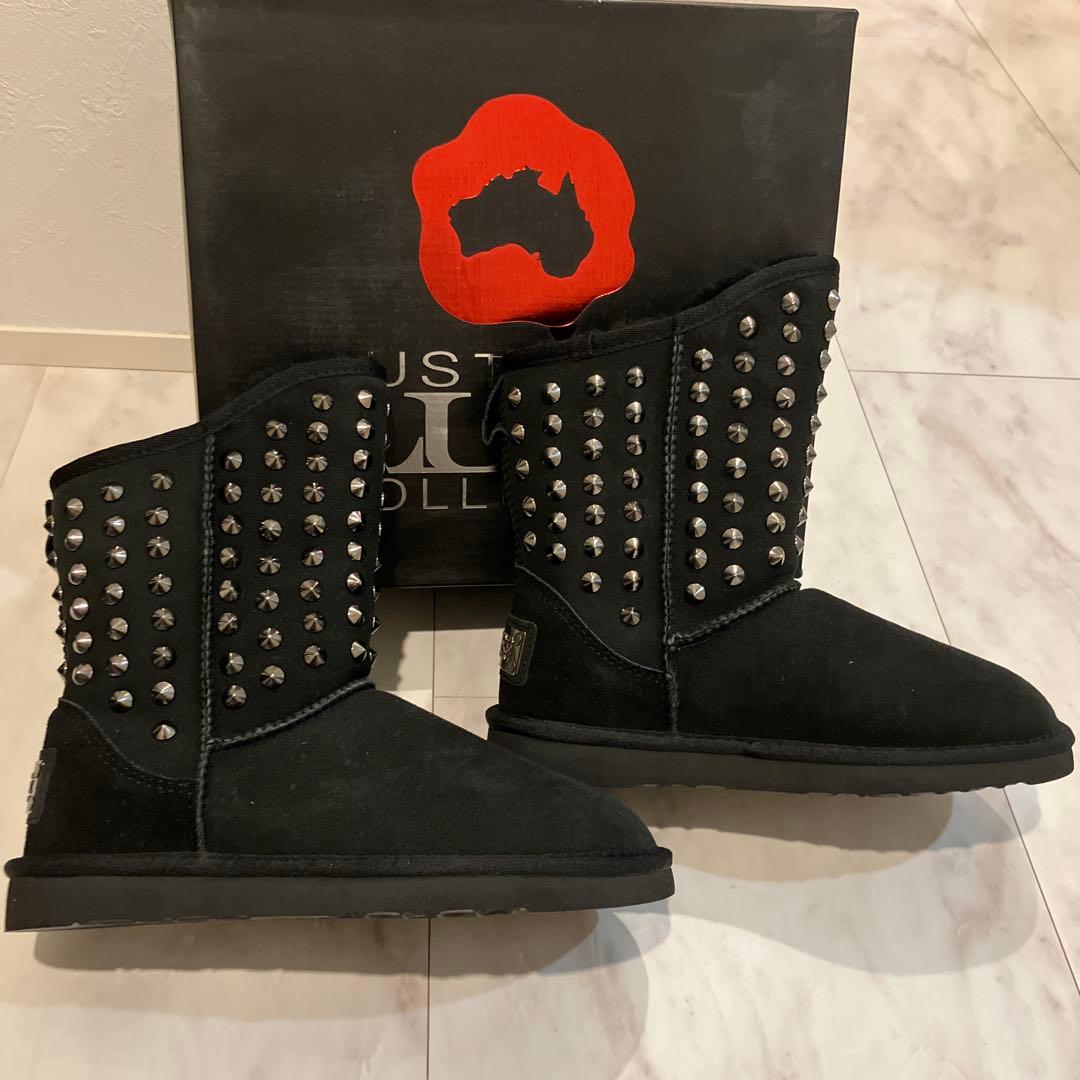 【新品箱付き】オーストラリア ラックスコレクティブ スタッズムートンブーツ24