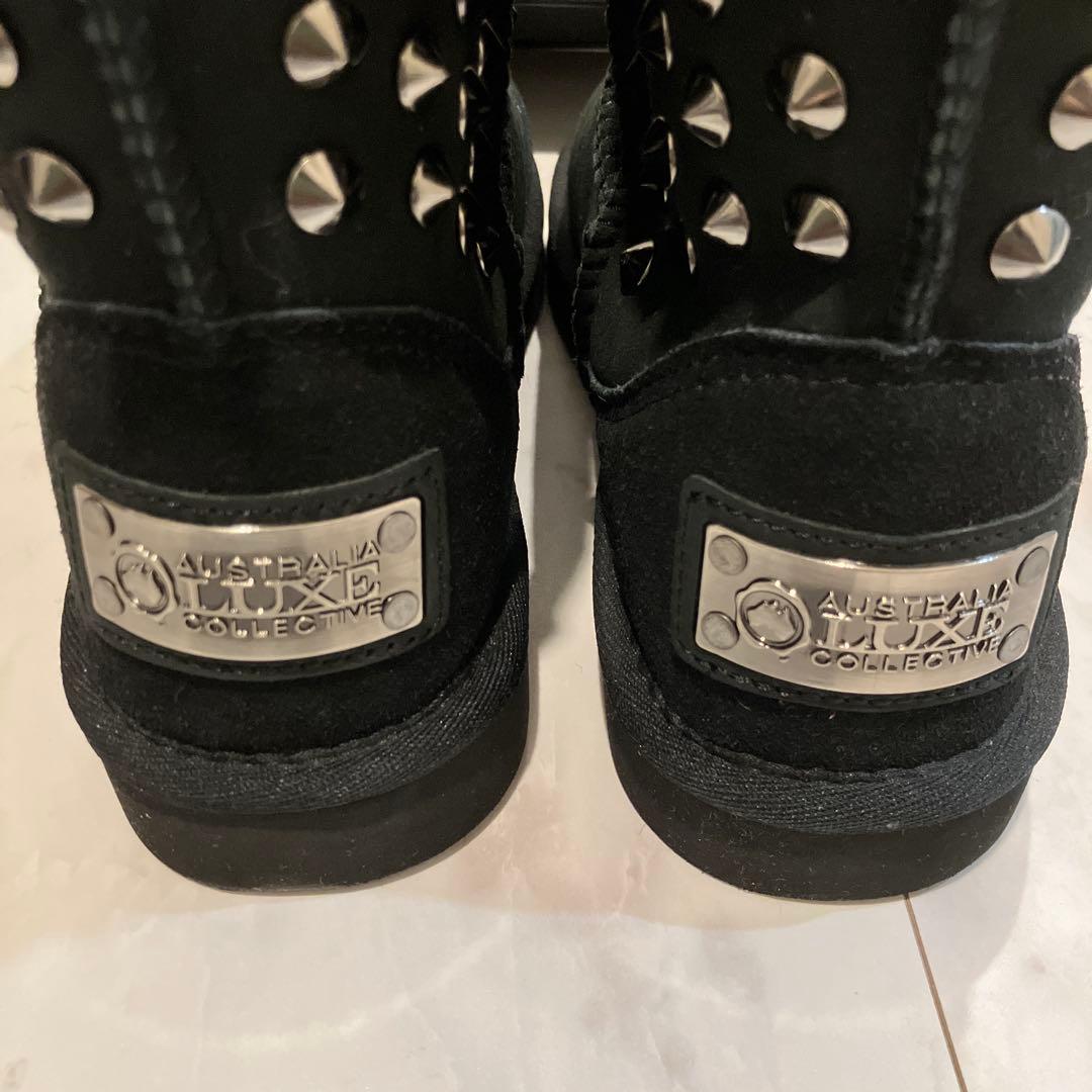 【新品箱付き】オーストラリア ラックスコレクティブ スタッズムートンブーツ24