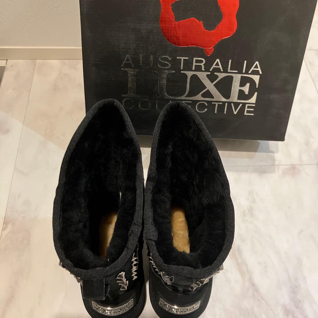 【新品箱付き】オーストラリア ラックスコレクティブ スタッズムートンブーツ24