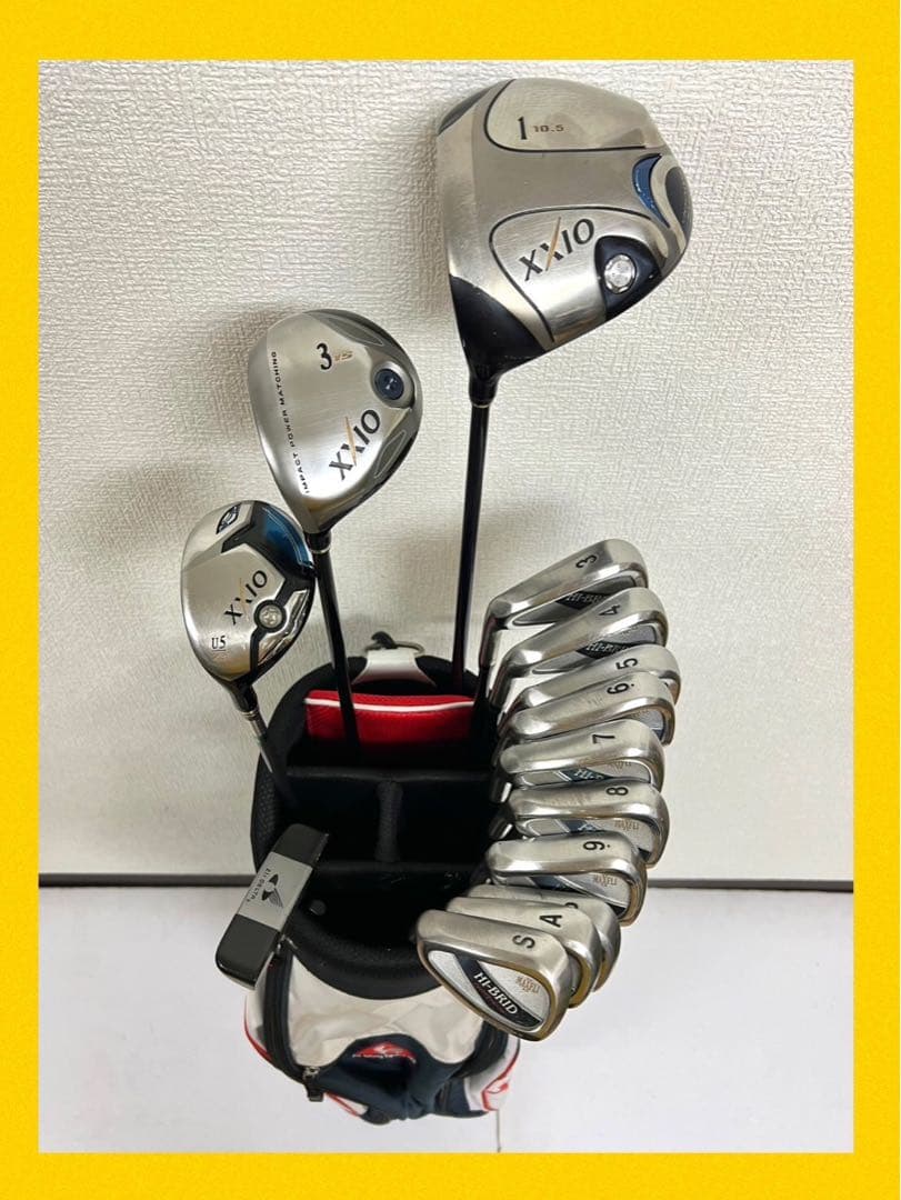 レフティ！打ちやすさNo1 ☆大人気のゼクシオ ゴルフクラブセット ⛳️早い者勝ち