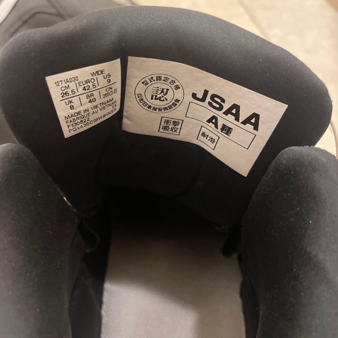 ハイカットASICS ❗️SOA ❗️安全靴❗️ ネイビー/ホワイト❗️スニーカー❗️