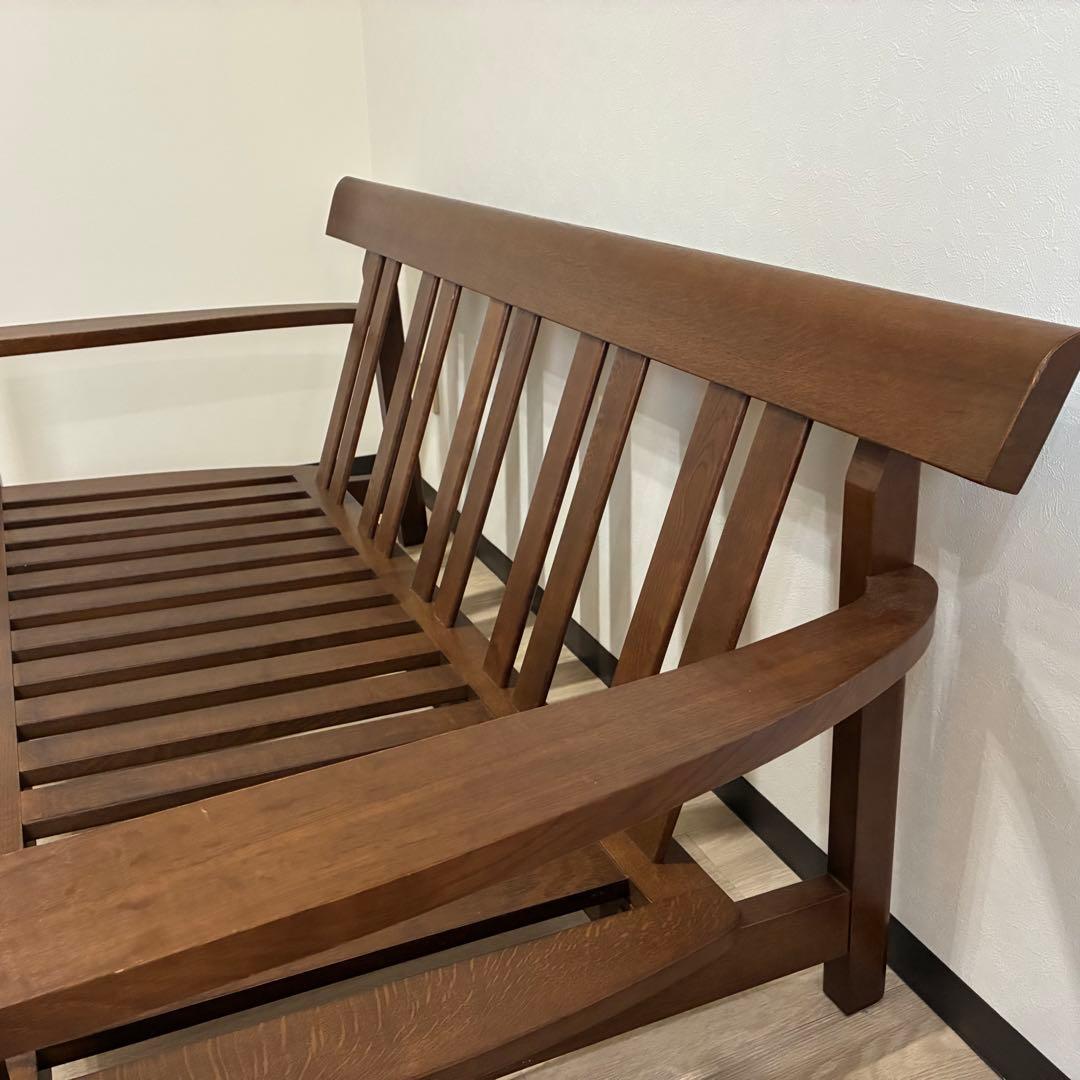 イバタ 木製フレーム 2・3人掛けソファー・オットマン付属(説明に限定価格記載)