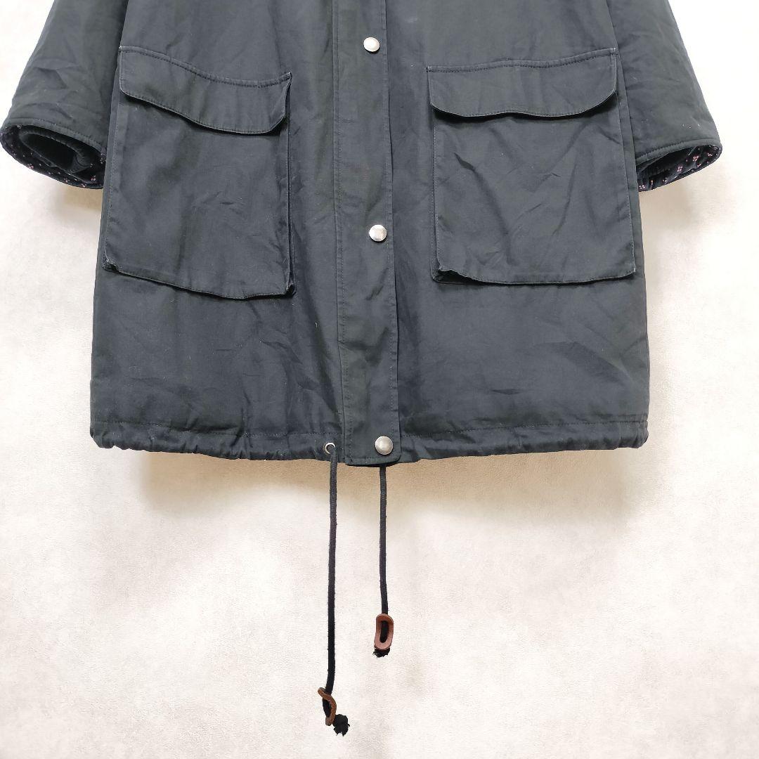 マリメッコ 2way モッズコートキルティング 総柄 花柄 ウォシャブル