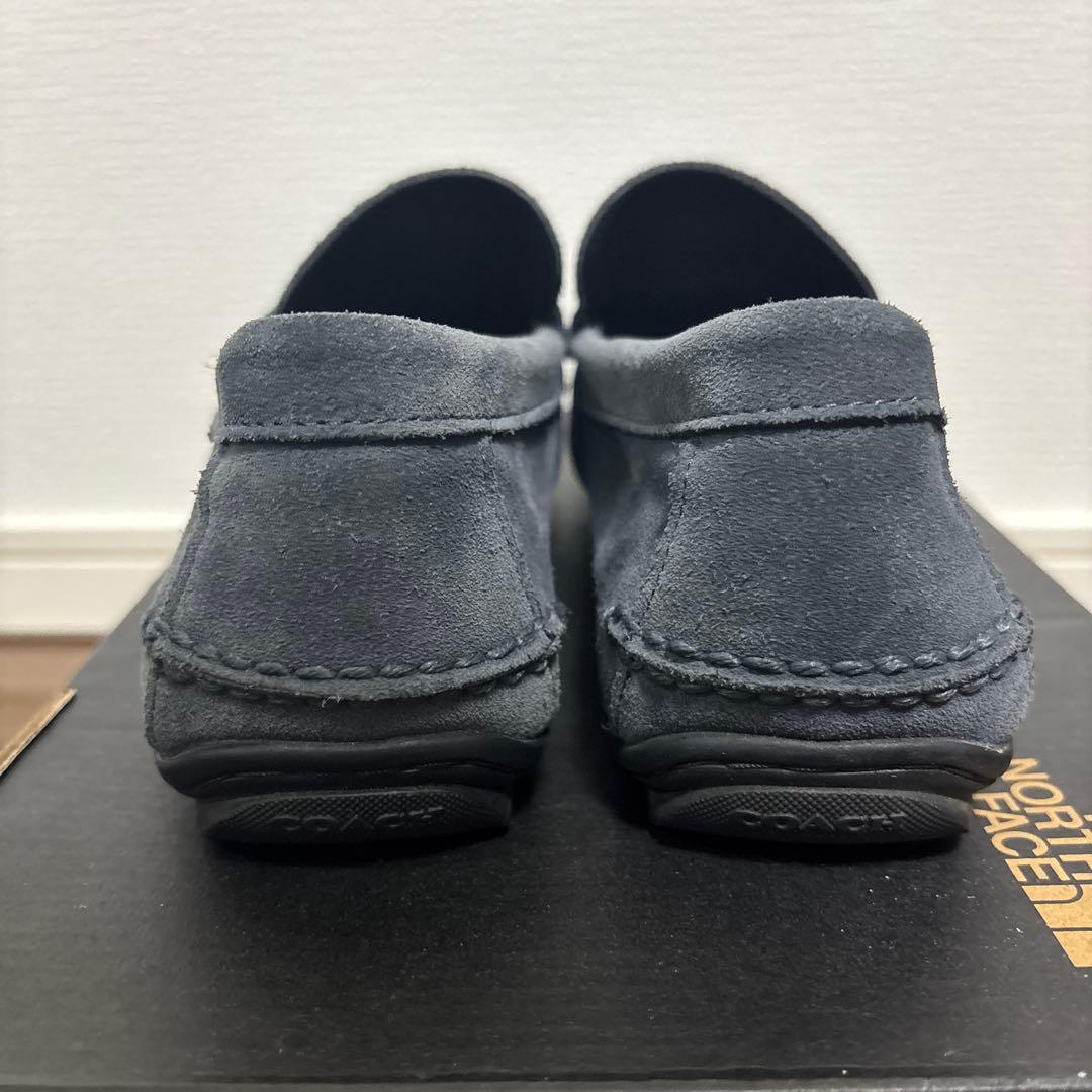 てつ　コーチ　ドライビングシューズ　26cm EUR42 ネイビー