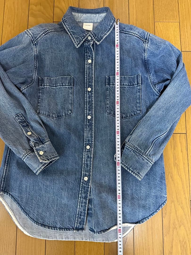 【美品】Spick & Spanデニムシャツ
