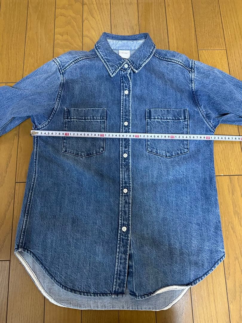 【美品】Spick & Spanデニムシャツ