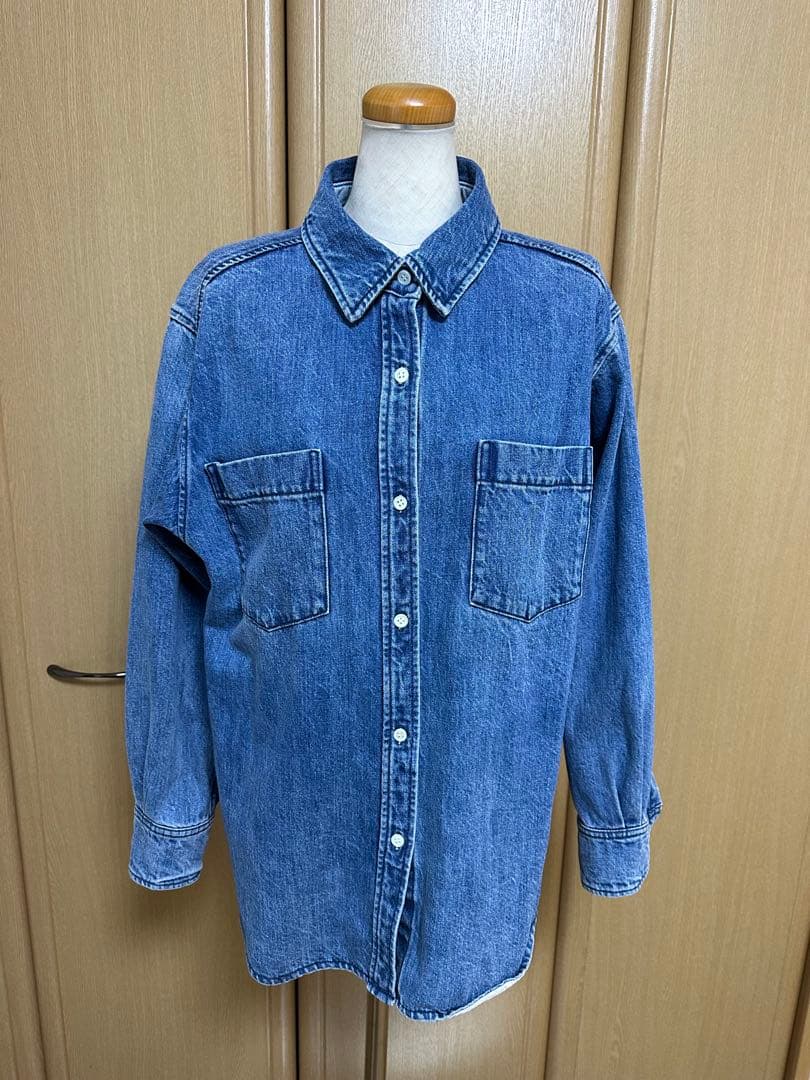 【美品】Spick & Spanデニムシャツ