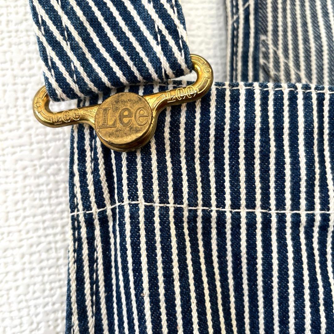 【美品】LEE リー　デニムオーバーオール　XL