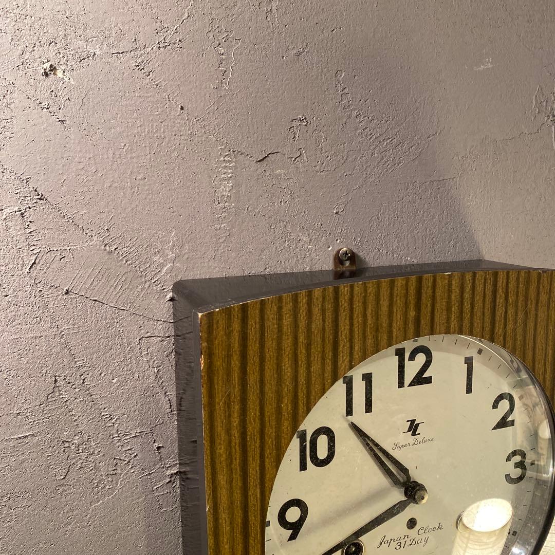 昭和レトロ 愛知時計 柱時計 振り子 ヴィンテージ インテリア 古家具