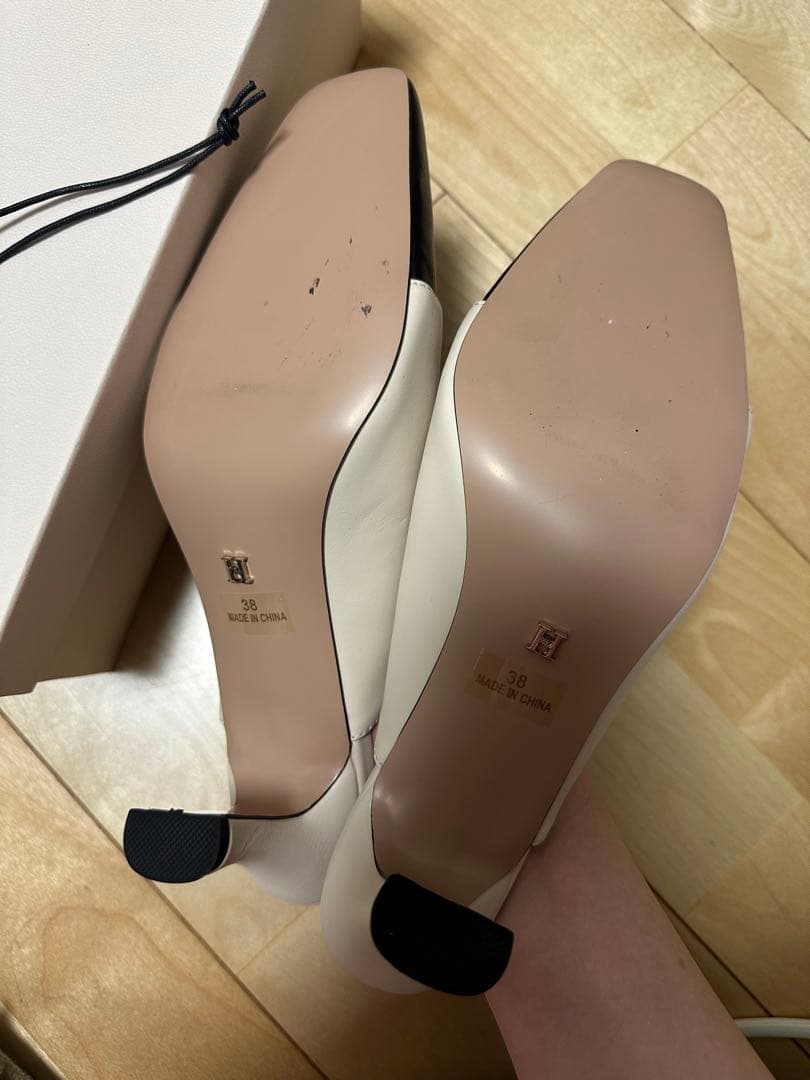 Her lip to ミュール ベージュ 38