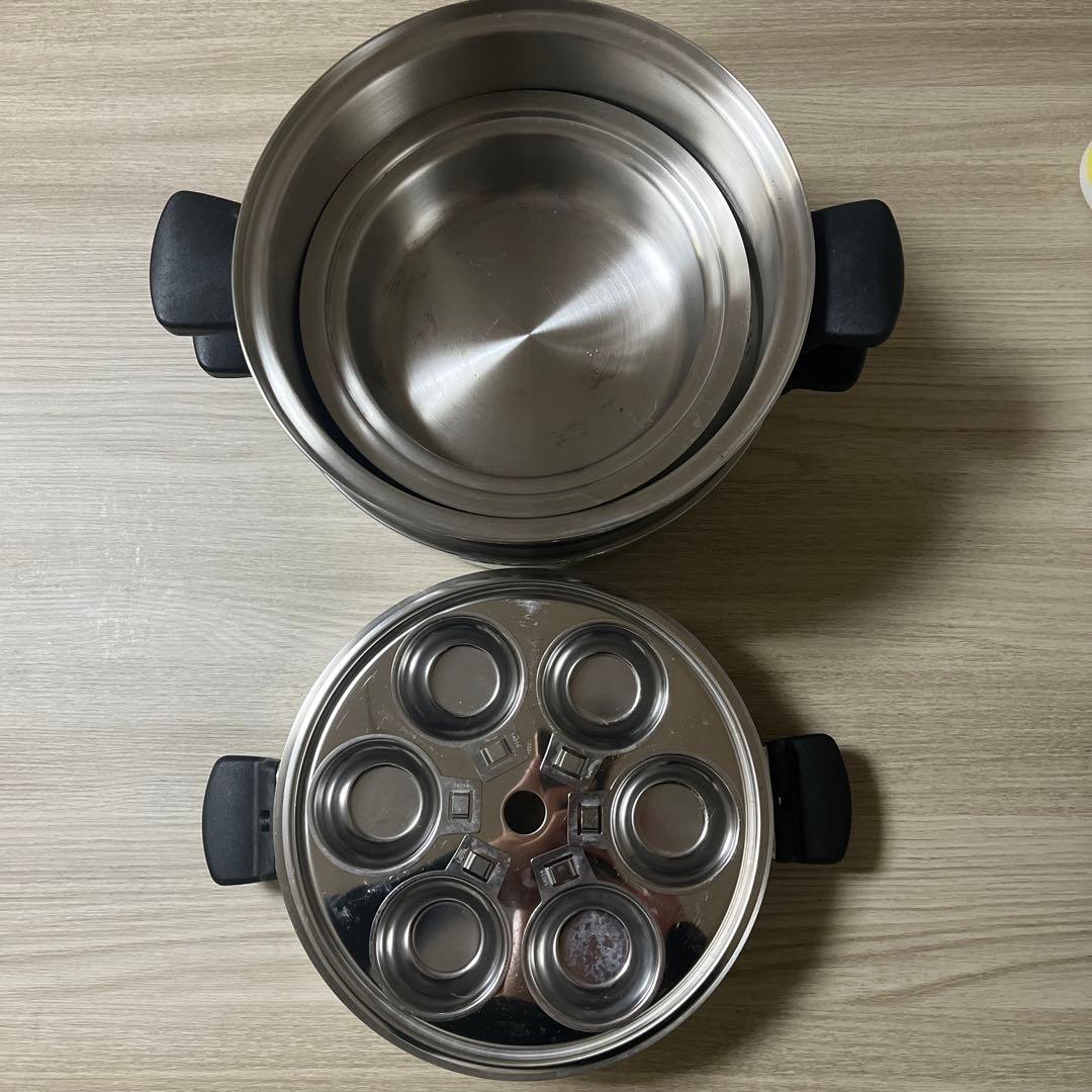 【大幅値下げ！】Amway 18-8ステンレス圧力鍋6リットルシチューパンセット