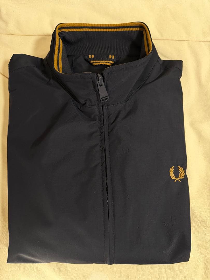 フレッドペリー The Brentham Jacket ネイビー L