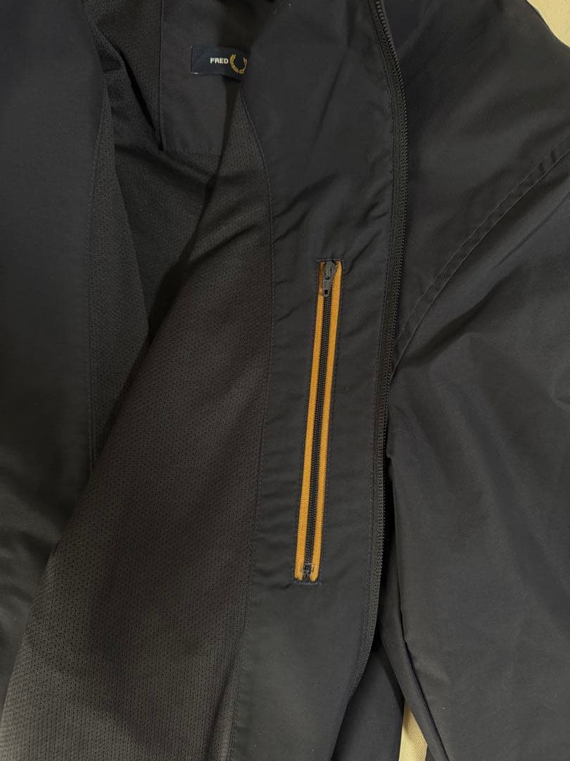 フレッドペリー The Brentham Jacket ネイビー L