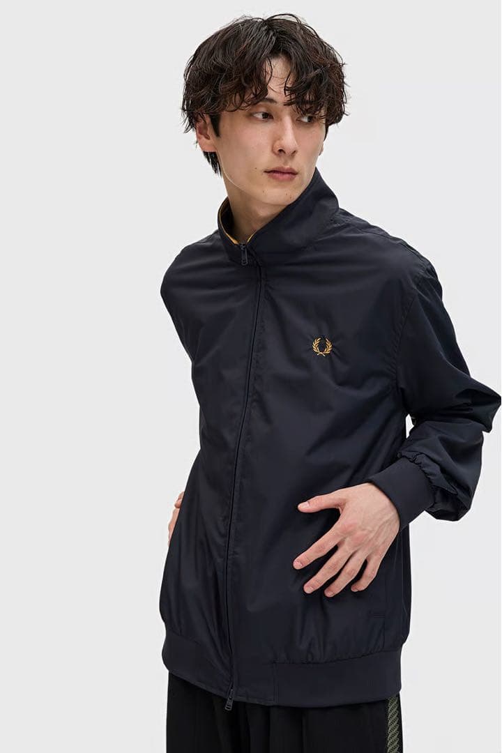 フレッドペリー The Brentham Jacket ネイビー L