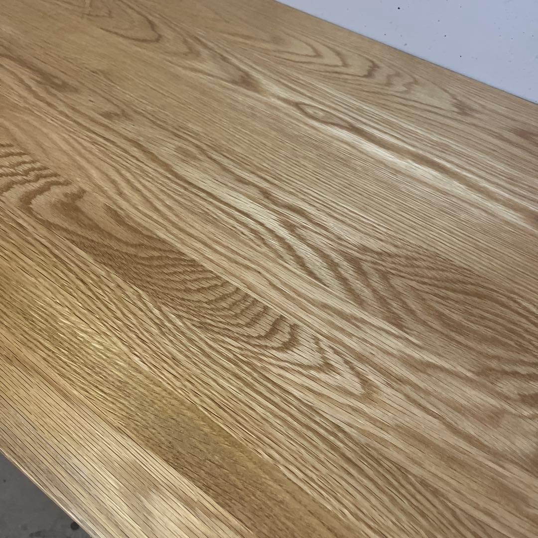 無印★無垢材デスク・オーク材・デスクキャビネットセット