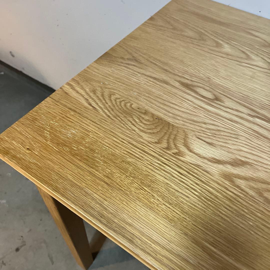 無印★無垢材デスク・オーク材・デスクキャビネットセット