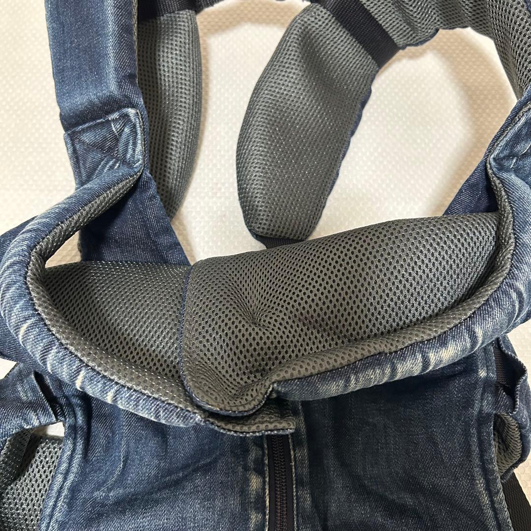 CUSEBERRY/キューズベリー/NICO/おんぶ抱っこ紐/デニムブルー