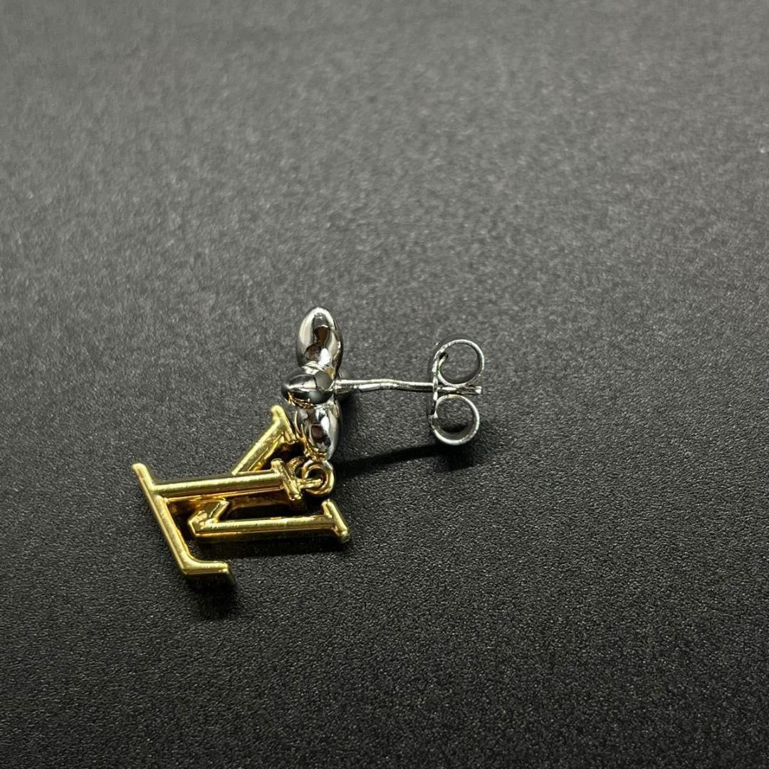 LOUIS VUITTON ルイヴィトン LV ピアス M01287 片耳