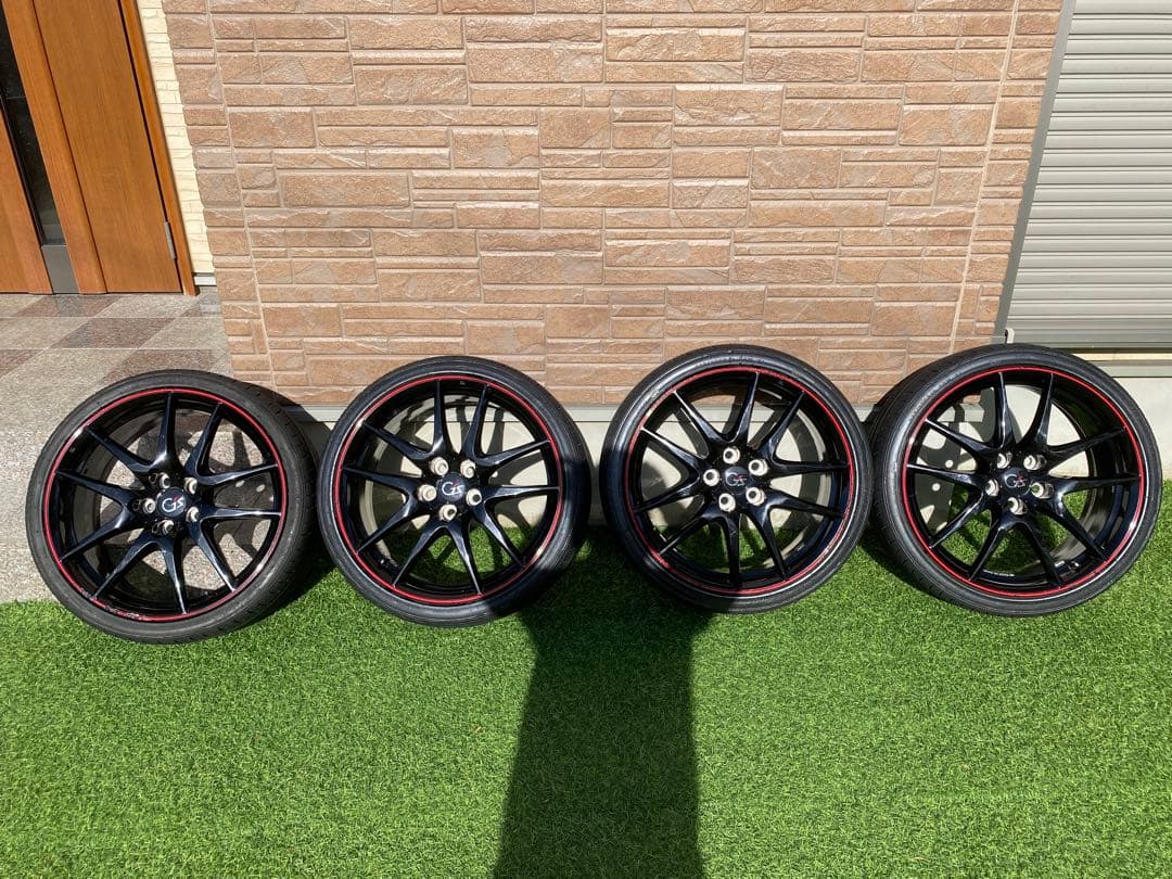 純正19インチアルミホイールセット GRX130 マークX G