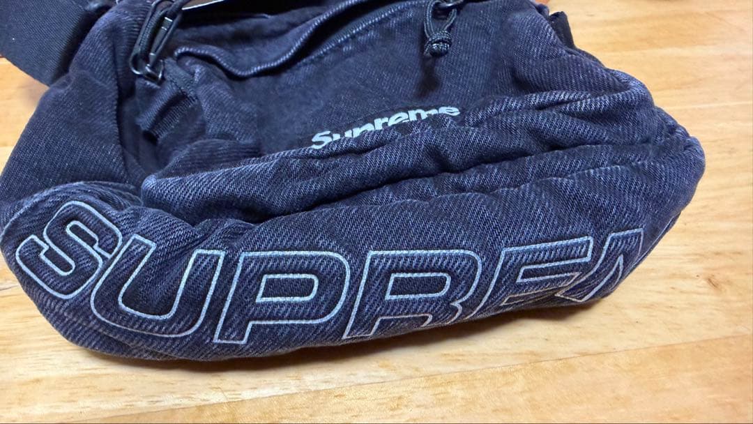 Supreme ショルダーバッグ ブラック コーデュラ