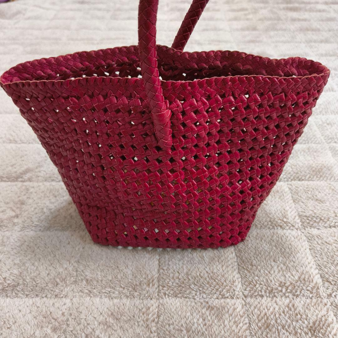 【タグ付】REN レザー メッシュバッグ 小型