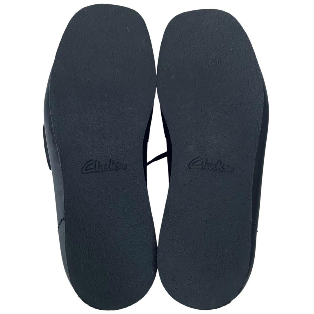 clarks クラークス【極美品】ワラビーウォータープルーフ ブラックレザー