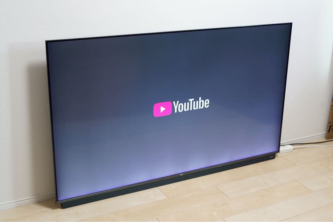 TCL 65C815 4K 量子ドット 液晶 テレビ サウンドバー搭載 65型