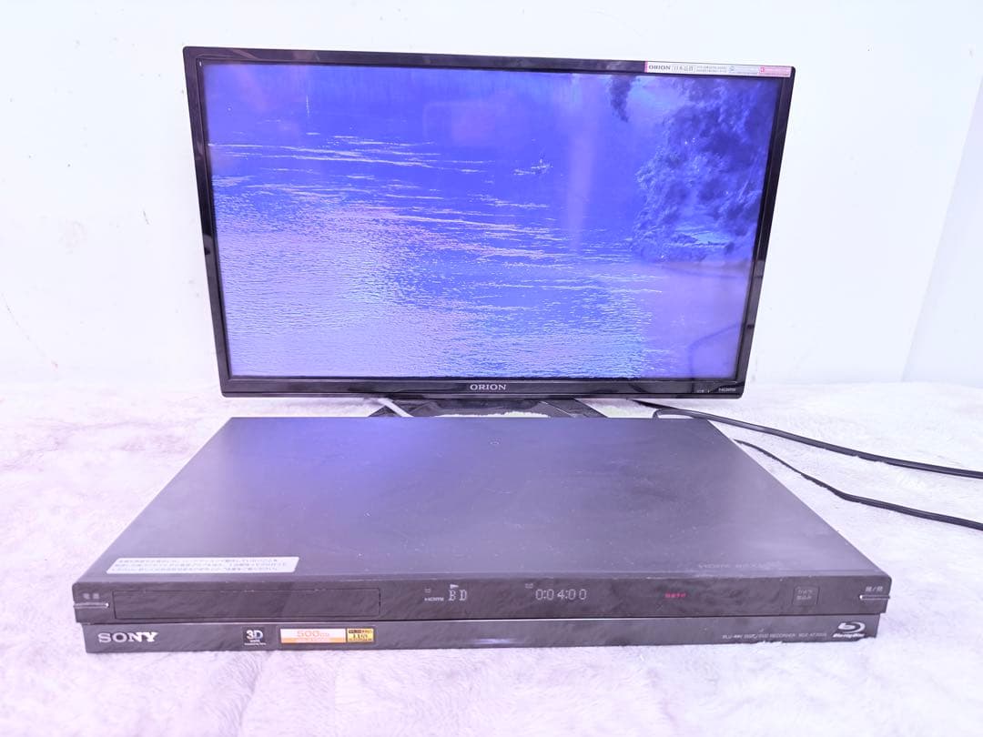 SONY BDZ-AT300S 500GB 簡易説明書付 新品リモコン 即視聴可