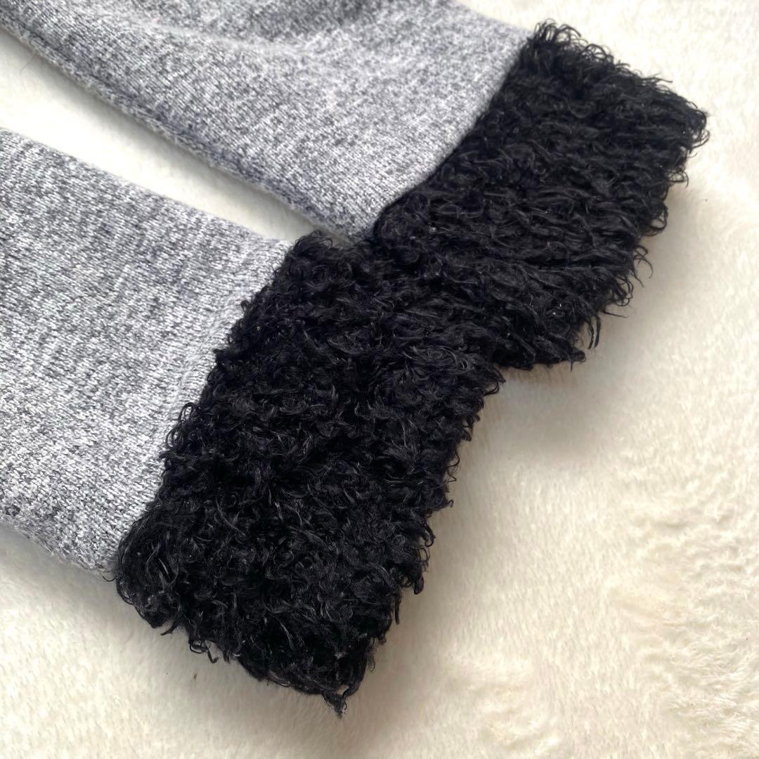 Callaway ✨良品✨ブルゾン シャギー アウター ダブルジップ ロゴ刺繍