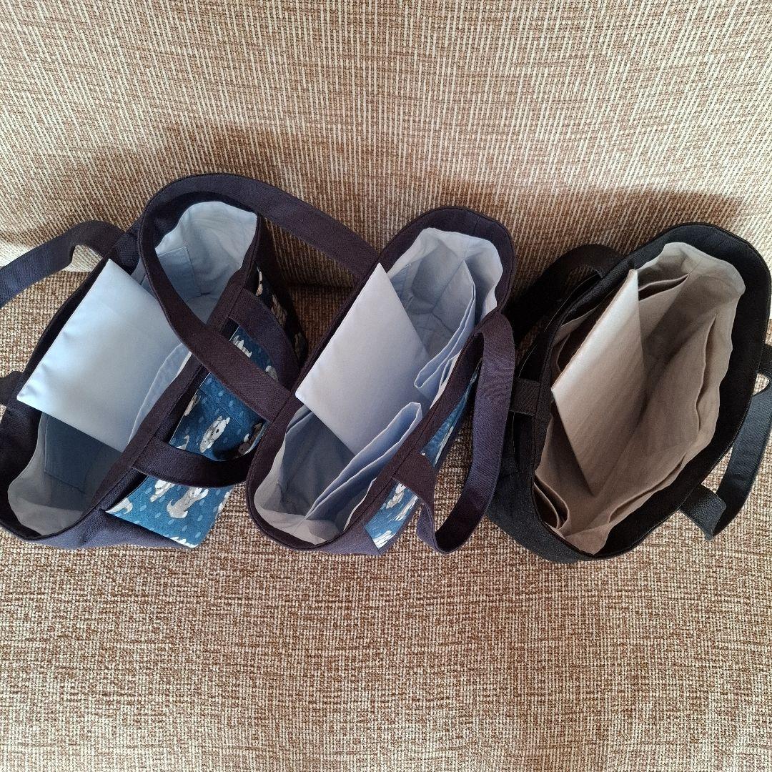 トイプードル刺繍入りトートバッグ 他　ハンドメイド