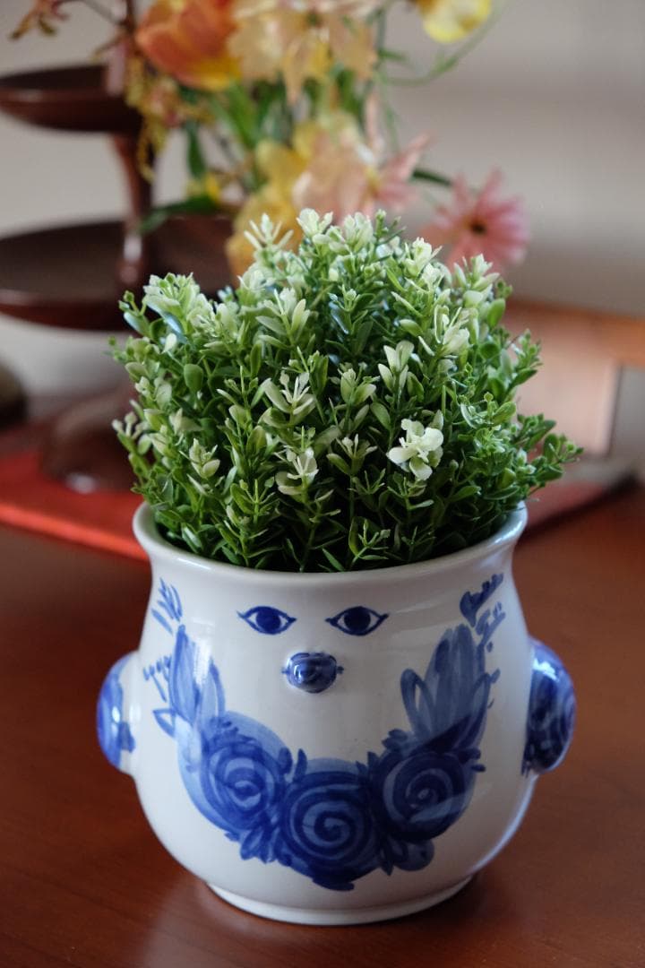 北欧ビンテージ フラワーポット 花瓶 椀 プレート ポットカバー リサラーソン