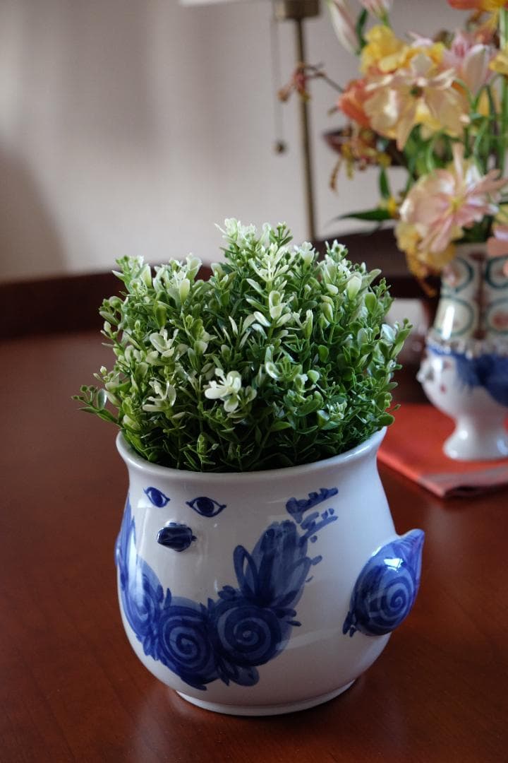 北欧ビンテージ フラワーポット 花瓶 椀 プレート ポットカバー リサラーソン