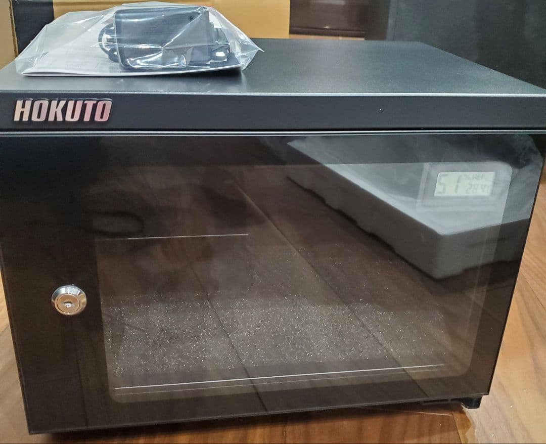 期間限定価格_HOKUTO 防湿庫 ドライボックス HS25L (25L)