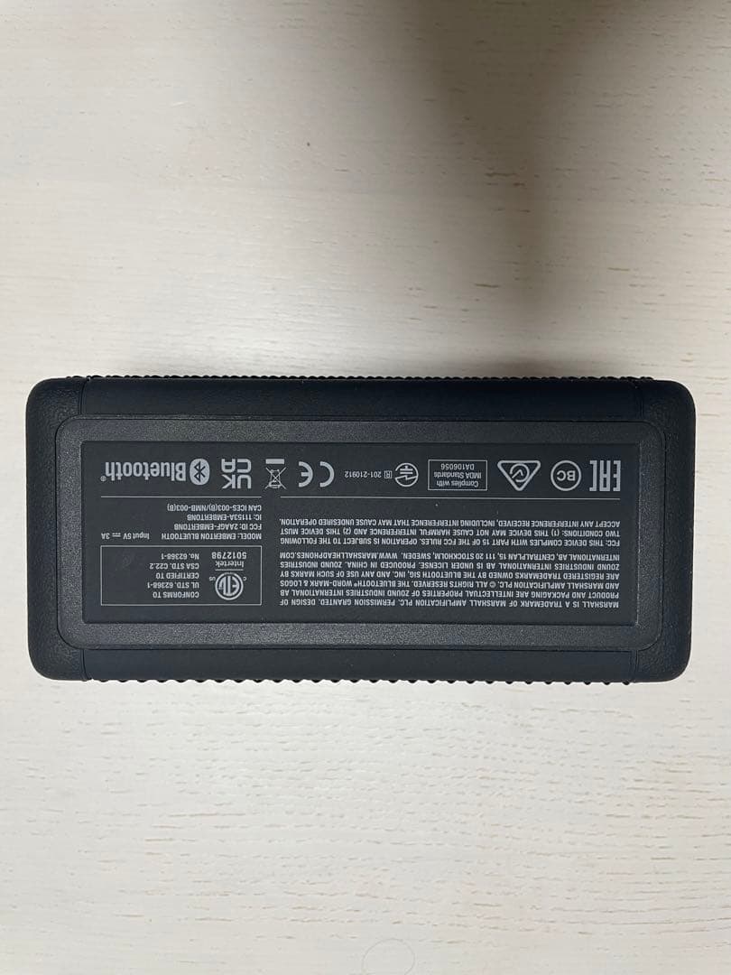 り*ん様 Marshall Bluetooth Speaker ブラック