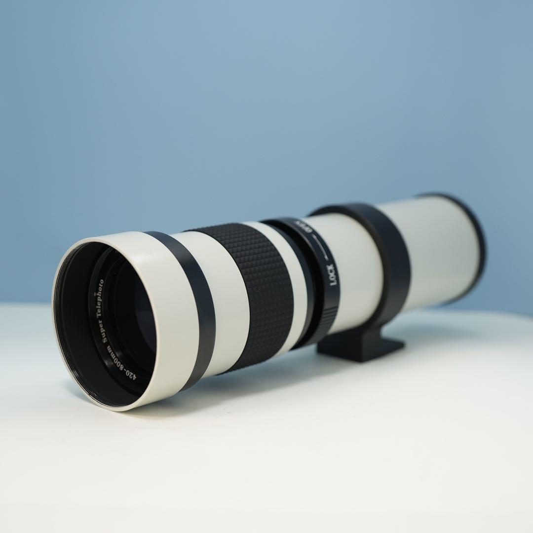 VARI Canon EFマウント用420-800mm超望遠レンズ新品(白)