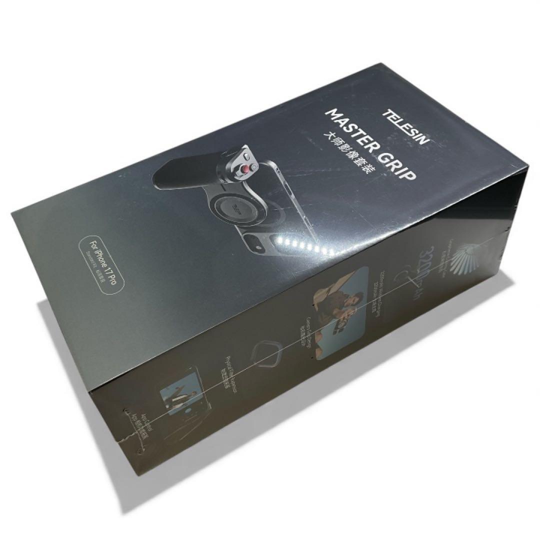 TELESIN iPhone 17 Pro用 カメラグリップ&冷却ケース 自撮り