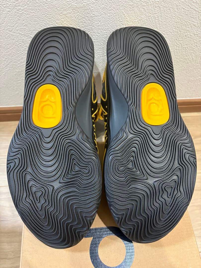 55　 NIKE KD 18 EP グレー/イエロー 28センチ