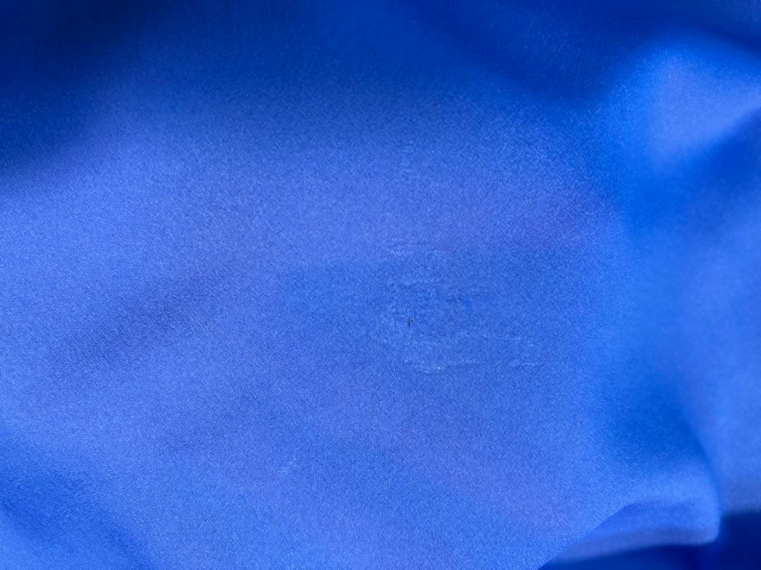 アナイ　シアーオーガンジーボウタイブラウス　ブルー 38 完売色　定価29700