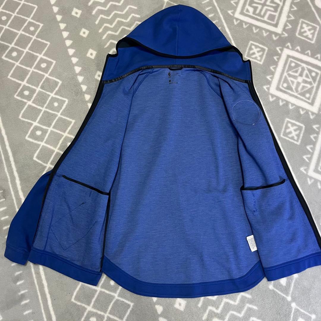 NIKE NBA ウォリアーズ パーカー 青 ブルー XL