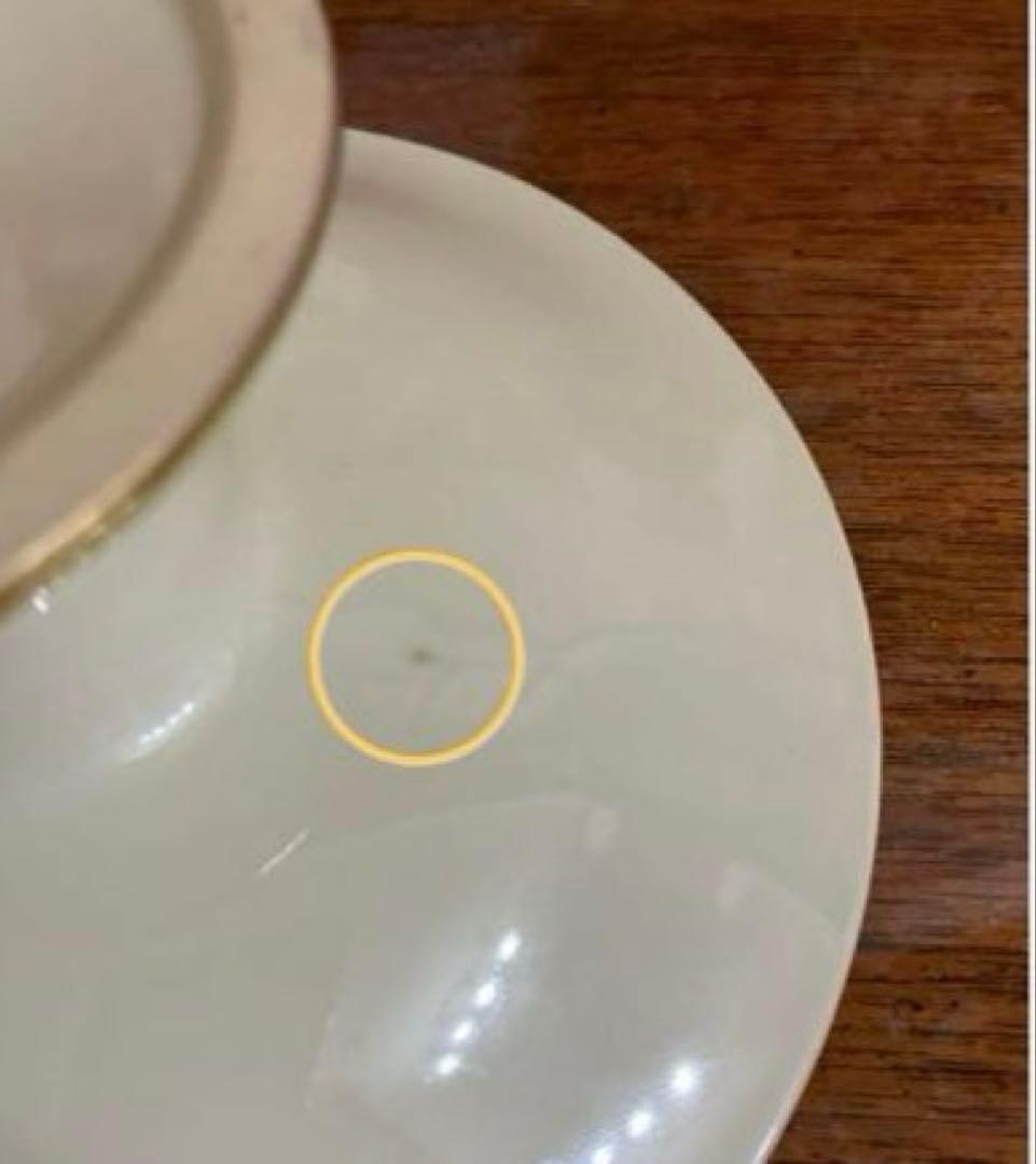 【希少】オールドノリタケ　ハンドペイント　シルエットレディコンポート