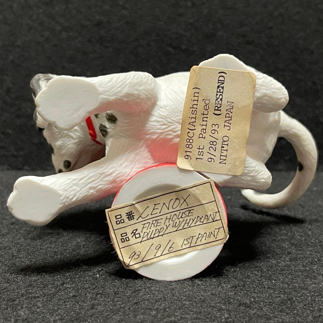 1993年ダルメシアンの子犬　陶器製　置物2個セット